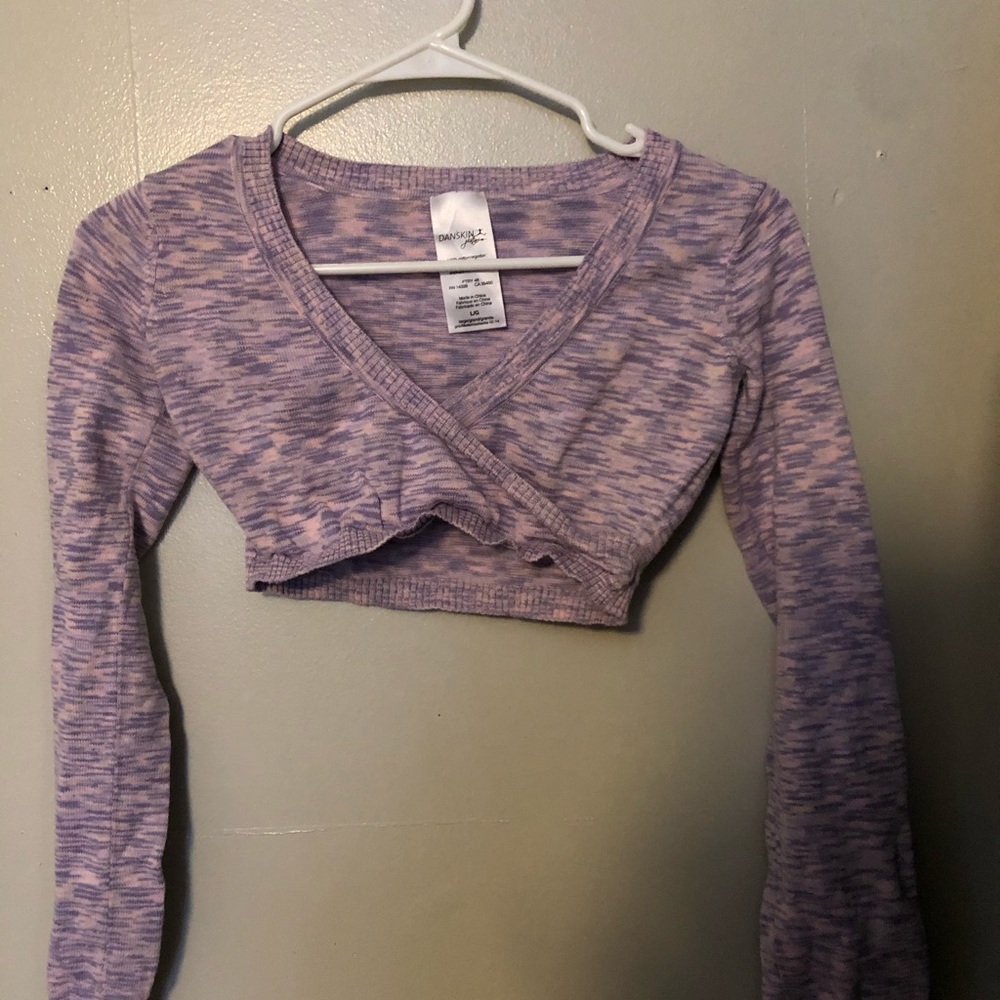 Leotard cover shirt